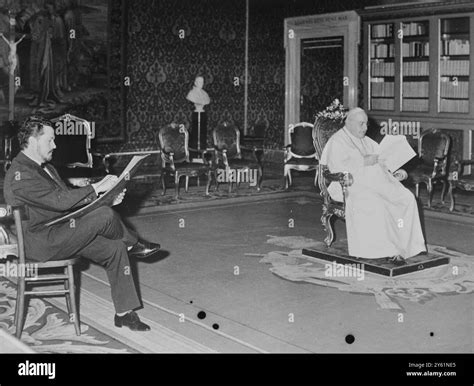 RELIGION POPE JOHN XXII PAINTED BY RAFAELLO LOCATELLI 12 MARCH 1960 ...