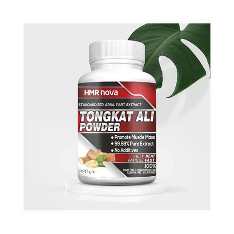 HMR NOVA Tongkat Ali Powder (Long jack) For Men -220 GM – Immunescience