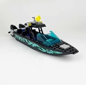 Speed Boat Building Blocks Sets, City Police Fire & Rescue & Patrol ...