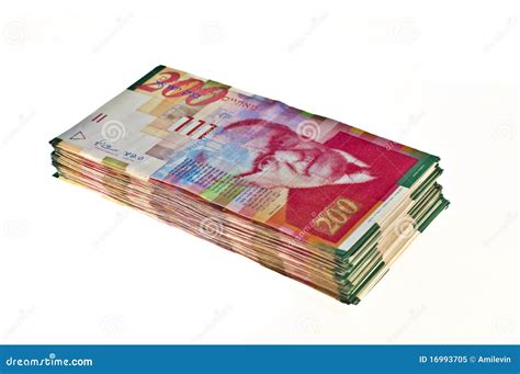 Israeli currency stock image. Image of cash, bank, bill - 16993705