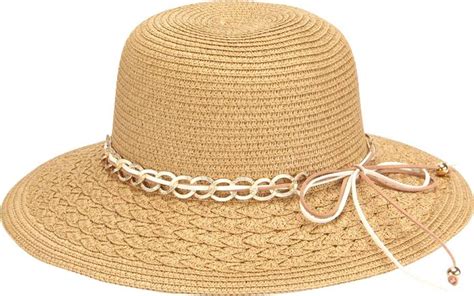 FabSeasons Solid Beach Sun Hat Cap - Buy Khakhi FabSeasons Solid Beach ...