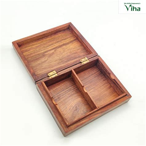 Wooden Playing Card Box – Viha Online