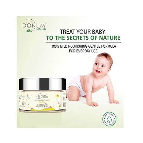 Donum Naturals moisturizing baby cream 60g | Saffron & Vitamin F based ...
