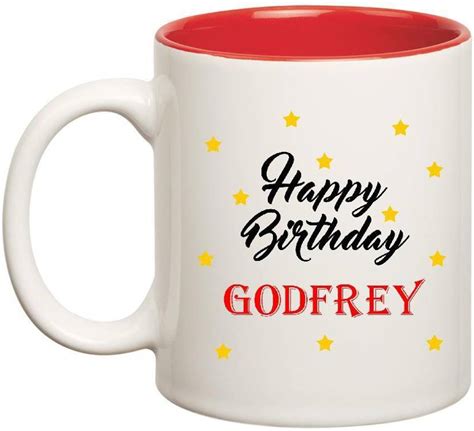 HUPPME Happy Birthday Godfrey Inner Red Ceramic Coffee Mug Price in ...