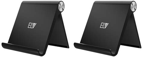Elv Foldable, Portable, Tablet/Phone Stand. Compatible Phone Holder for ...