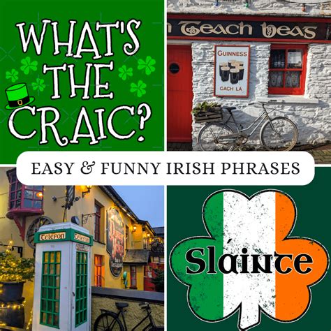 50 Easy Irish Phrases and Funny Irish Slang Words