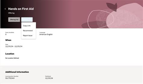 Improved Self-Service Experience for Offerings at Capacity
