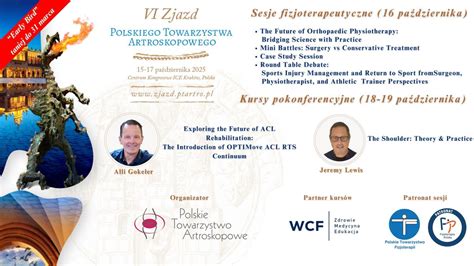Sesje fizjoterapeutyczne podczas VI Zjazdu Polskiego Towarzystwa ...