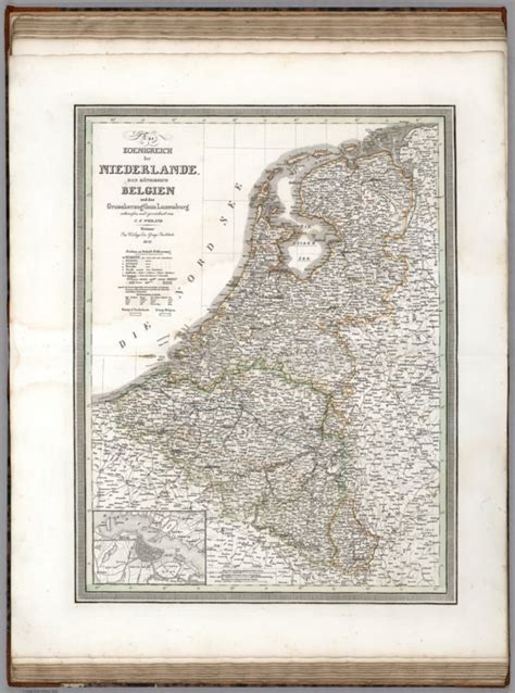Kingdoms of the Netherlands and Belgium. - David Rumsey Historical Map Collection