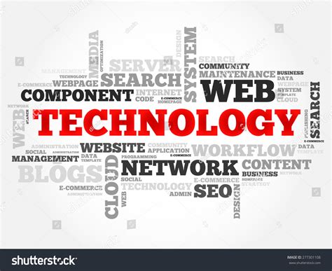 Technology Word Vector 的图像结果