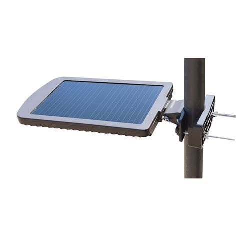 Utilitech 120-Degree 150-Wattage Equivalent Solar LED Bronze 1-Head ...