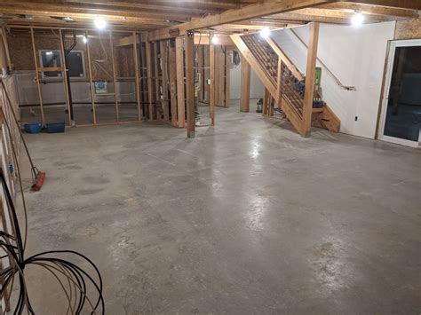 How To Etch Concrete Basement Floor – Flooring Ideas