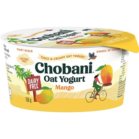 Chobani Oat Yogurt Mango Dairy Free 150g | Woolworths
