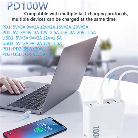 TECPHILE 100W Four Port GaN Wall Charger | Concept Kart