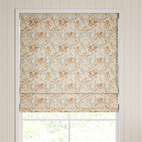 William Morris Iris Made To Measure Curtains Honey | Excellent Value | Terrys