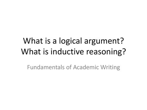 Image result for Logical Argument Topic Examples