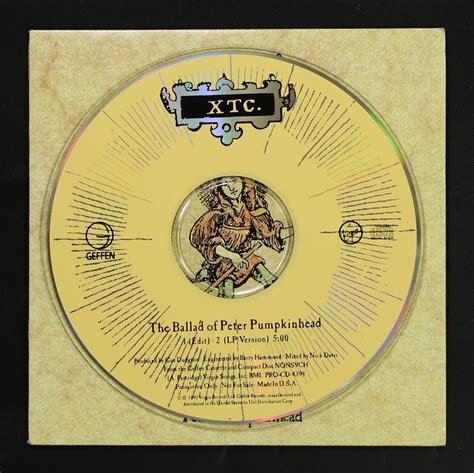 XTC / BALLAD OF PETER PUMPKINHEAD – かすみレコード