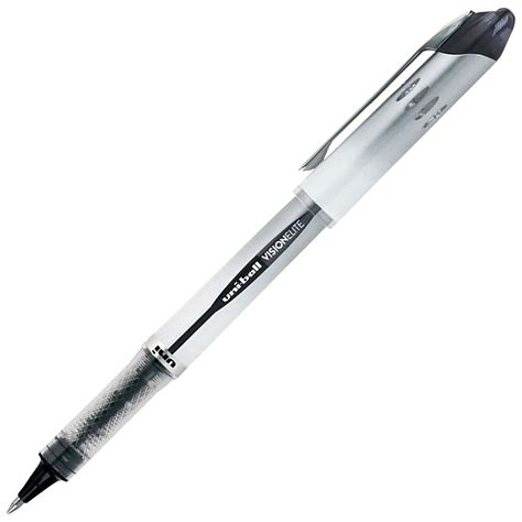 Uniball Vision Elite 61231 Rollerball Pen, 0.8mm Bold Point, Black Uni ...