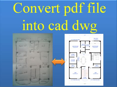Image result for How to Convert PDF into CAD File