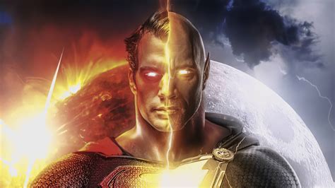 Black Adam Vs Superman Wallpaper