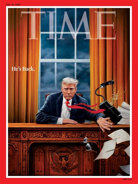 TIME Magazine BUNDLE 02.10.25 President Donald Trump Inauguration - BO - YourCelebrityMagazines