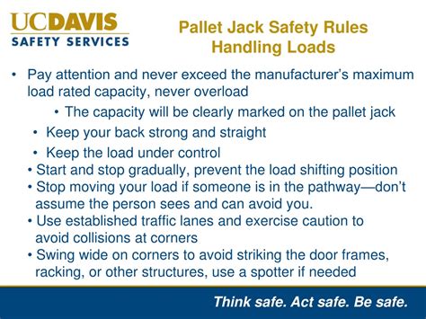 Manual Pallet Jack Safety Osha at Sheila Auguste blog