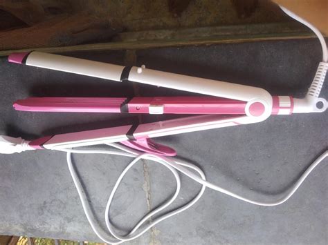 Concepta Ceramic Professional 3 in 1 Electric Hair Straightener Curler ...