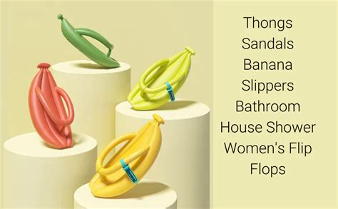 Enakshi Thongs Sandals Banana Slippers Bathroom House Shower Women's ...