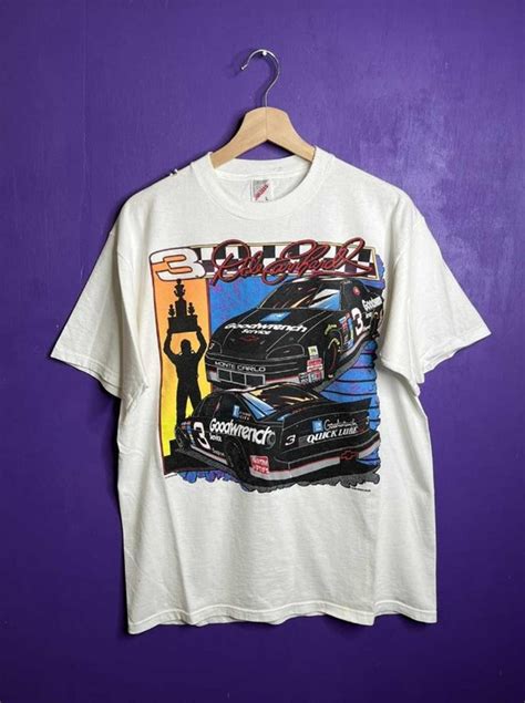 Vintage 90s Dale Earnhardt NASCAR Racing T-shirt, Dale Earnhardt Shirt, 90s Nascar Shirt, 90s ...