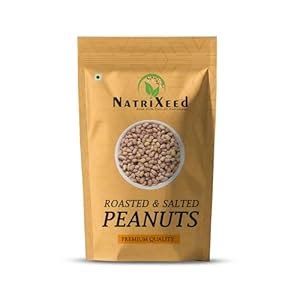 NatriXeed Roasted Salted Peanuts with Husk (Khari Sing) | Salted ...