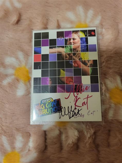 My small Allie Katch collection : r/AEWTradingCards