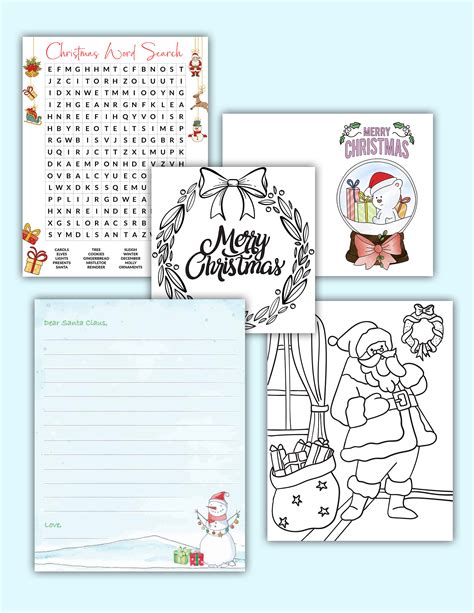 Free Christmas Printables Pdf