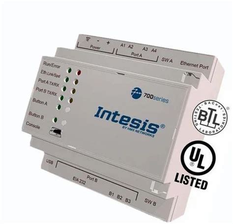 Intesis Network Gateways - Modbus TCP & RTU Master to BACnet IP & MS/TP ...