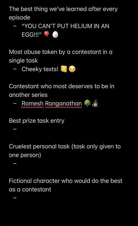 Taskmaster Gift-Giving Prize Task 的图像结果