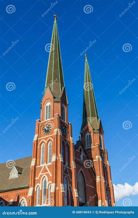St. Hyacinth Church stock image. Image of heaven, catholic - 68818043