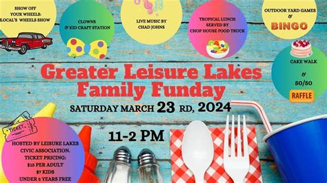 Greater Leisure Lakes Family Funday & Picnic , Secret Gardens Winery ...