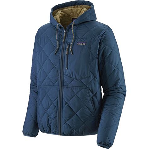 Patagonia Diamond Quilted Bomber Hooded Jacket - Men's | Backcountry.com