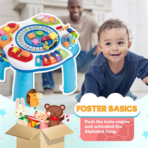 WinFun Letter Train & Piano Activity Table – Knick Knack