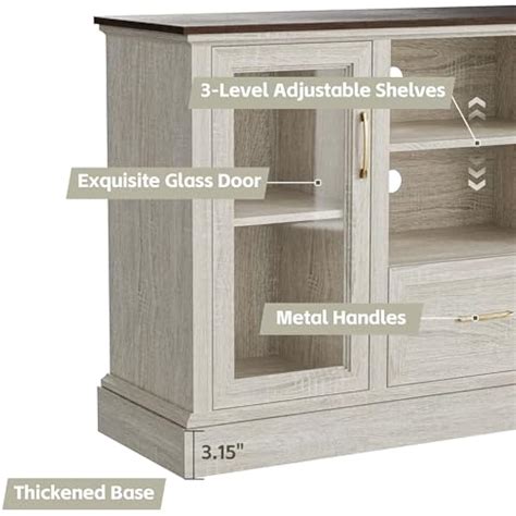Redpick Farmhouse TV Stand for 65 Inch TV, Entertainment India | Ubuy