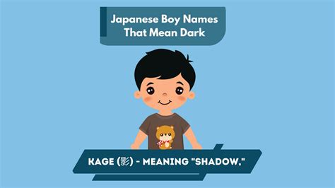 130+ Japanese Names That Mean “Dark” And Their Hidden Meanings – Paige ...