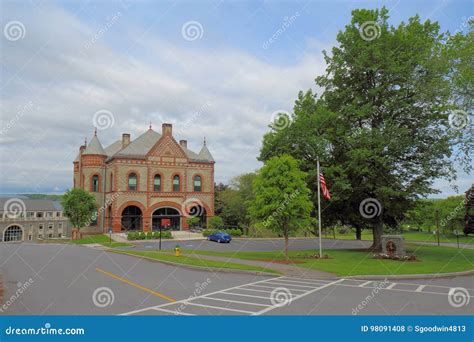 Admissions Building on the Campus of Colgate University in Hamilton ...