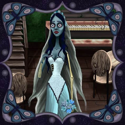 Corpse Bride Emily Fan Art 的图像结果