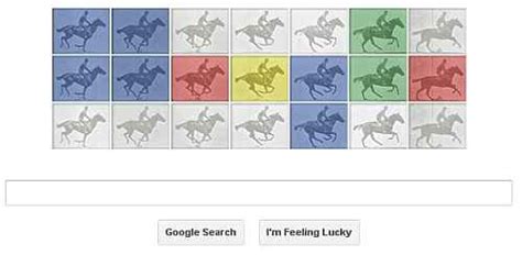 Google doodle celebrates Eadweard J. Muybridge’s 182th birthday