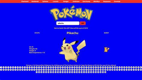 Free Pokemon API vs Code 的图像结果