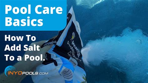 Image result for How to Add Salt to Pool for First Time