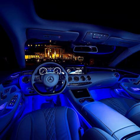 Make your car interior super-glowy 🤩💥entreating calm and peace with LED ...