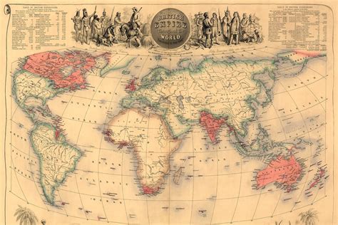 The British Empire throughout the world (ca. 1870) : r/MapPorn