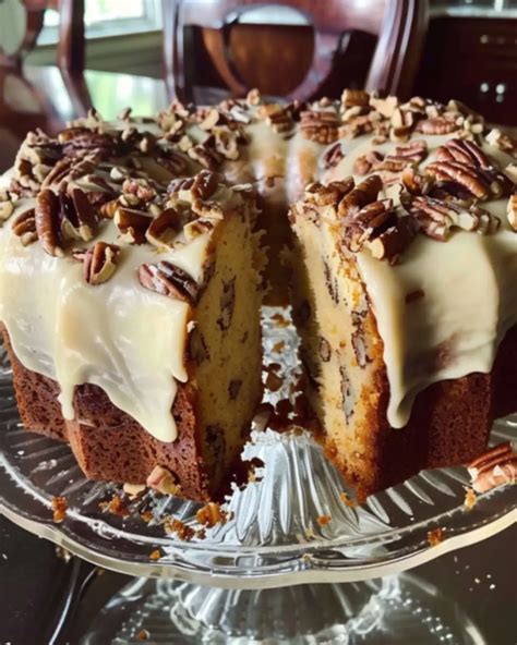 Butter Pecan Pound Cake Recipe