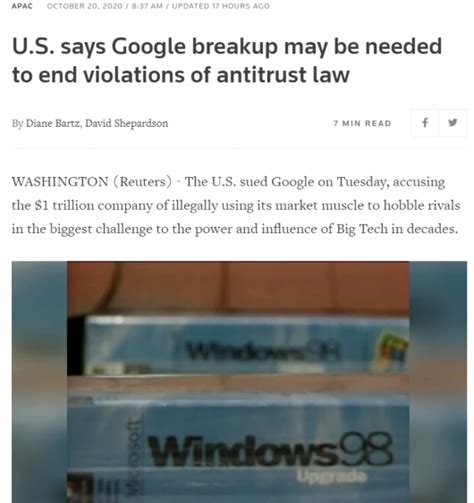 北美观察丨美司法部对谷歌提起反垄断诉讼 时机微妙引发政治联想