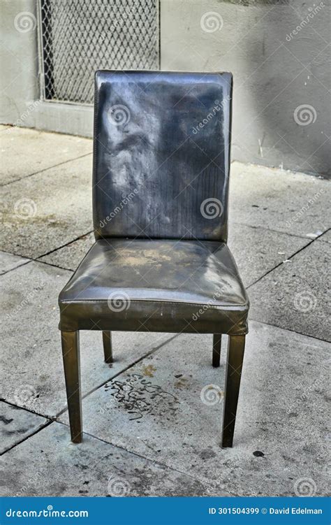 Very Useful Domestic Seating Public Art San Francisco 27 Stock Image ...